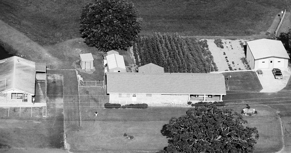 Vintage Aerial photo from 1989 in Conway County, AR