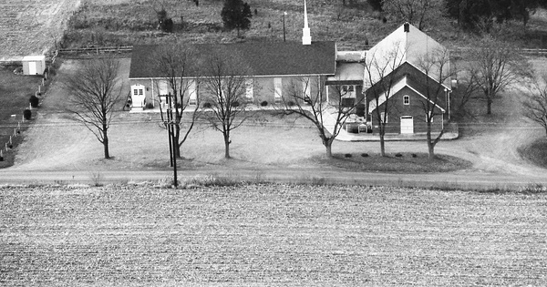 Vintage Aerial photo from 1974 in Franklin County, PA