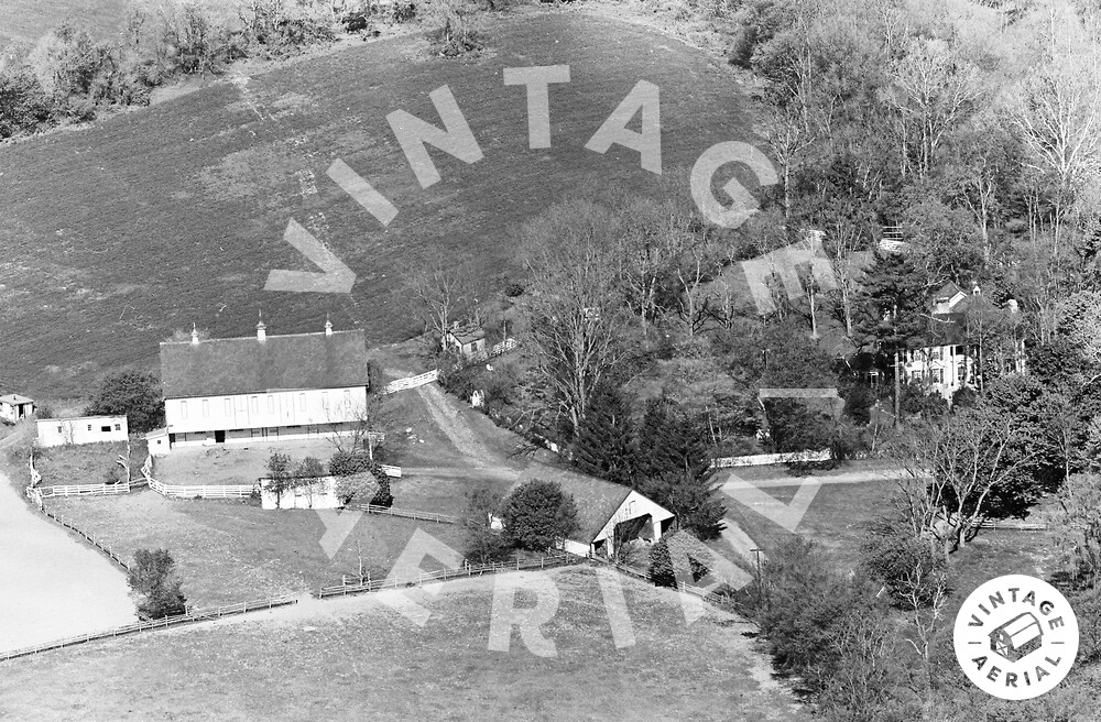 Vintage Aerial Pennsylvania Franklin County 1963 1CFR6