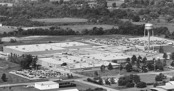 Vintage Aerial photo from 1981 in McHenry County, IL
