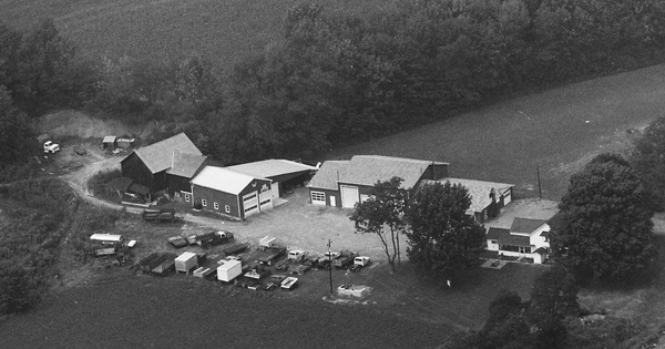 Vintage Aerial photo from 1988 in Lycoming County, PA