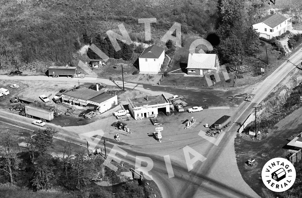Vintage Aerial Pennsylvania Westmoreland County 1966 73DWE1