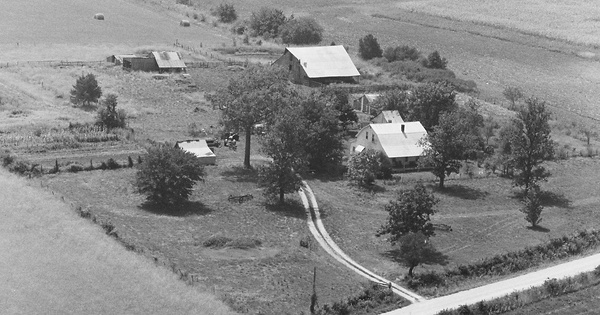 Vintage Aerial photo from 1979 in Boone County, MO
