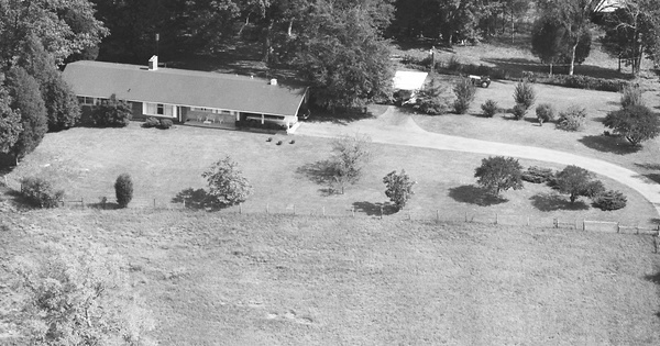Vintage Aerial photo from 1982 in Lincoln County, TN
