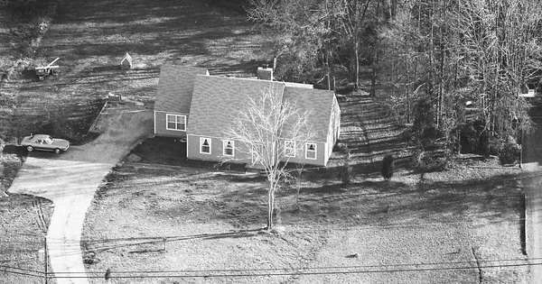 Vintage Aerial photo from 1987 in Mecklenburg County, NC