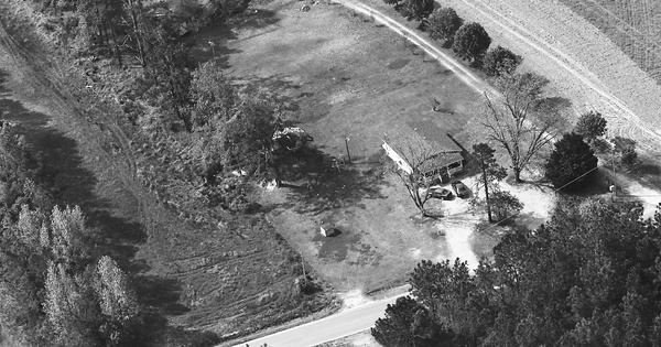 Vintage Aerial photo from 2005 in Florence County, SC