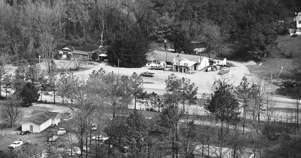 Vintage Aerial photo from 1983 in Shelby County, AL
