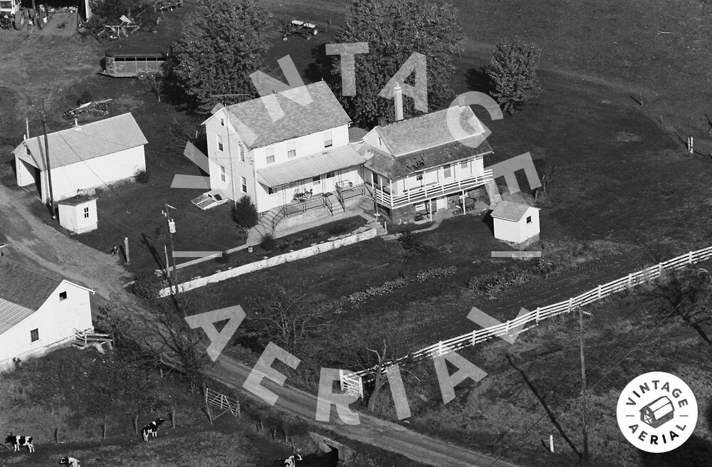Vintage Aerial Pennsylvania Dauphin County Pre1986 1PDA6
