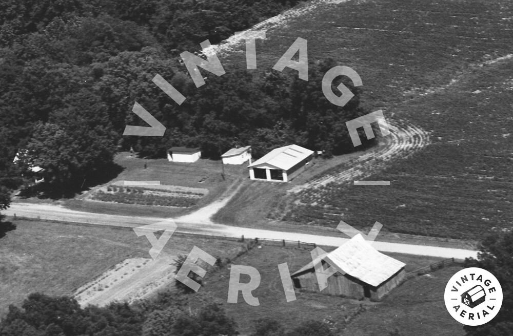 Vintage Aerial Indiana Fountain County 1973 2TFO24