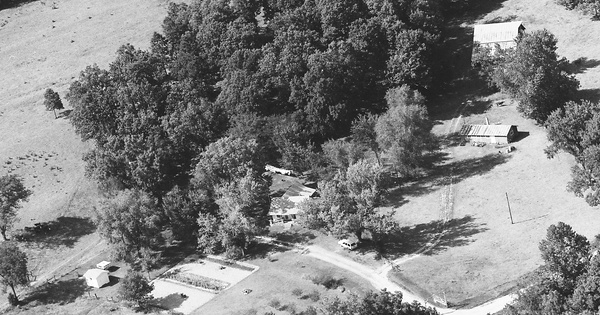 Vintage Aerial photo from 1988 in McDonald County, MO