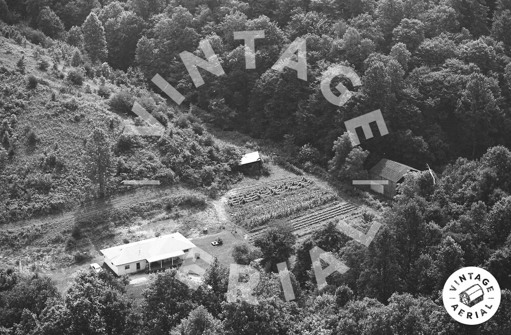 Vintage Aerial Kentucky Elliott County 1982 17WEL26
