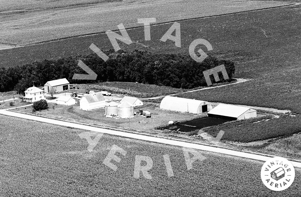 Vintage Aerial Iowa Emmet County 1981 33CEM30