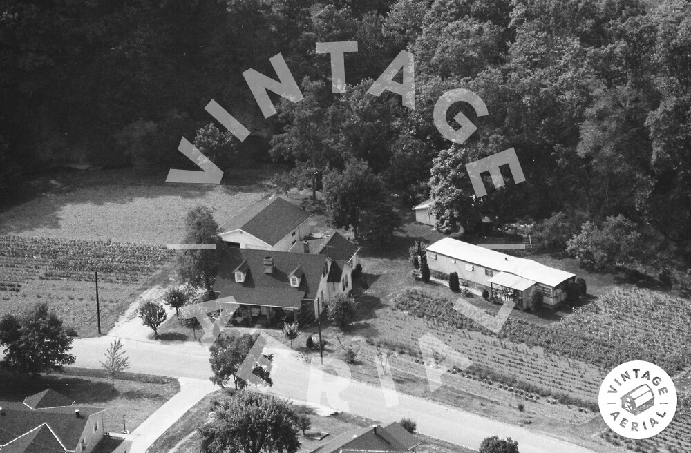 Vintage Aerial Kentucky Boyd County 1988 6ZBO13