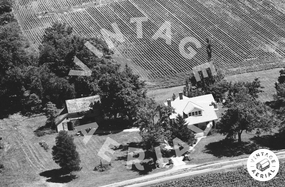 Vintage Aerial Indiana Montgomery County 1973 15TMO10