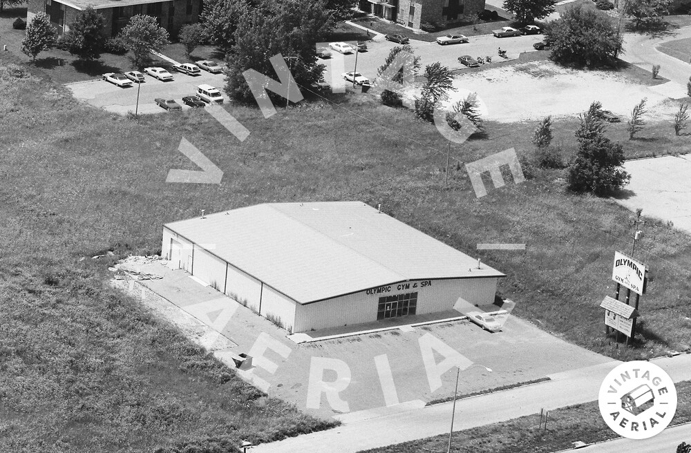 Vintage Aerial Iowa Black Hawk County 1983 74KBH12