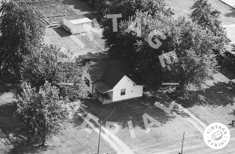 Vintage Aerial Indiana Tipton County 1987 13ZTP33