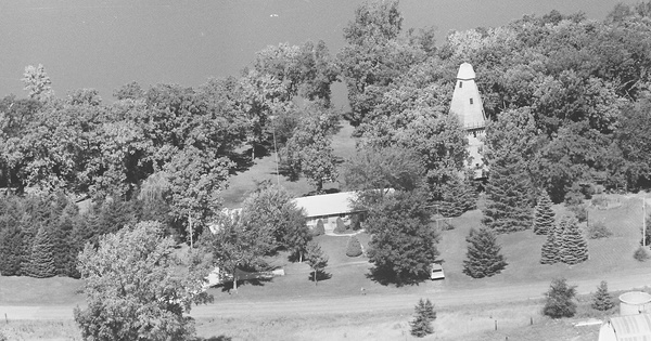 Vintage Aerial photo from 1980 in Sherburne County, MN