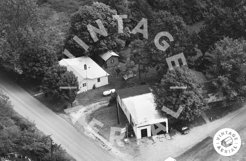 Vintage Aerial Kentucky McLean County 1980 6SMC13