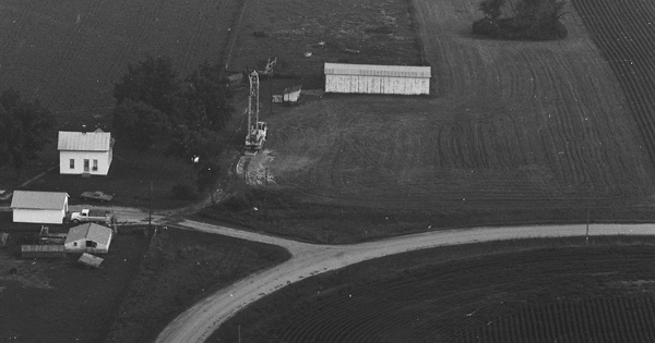 Vintage Aerial photo from 1981 in Jefferson County, IA