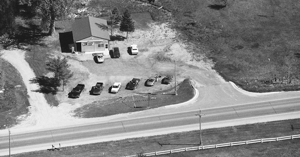 Vintage Aerial photo from 1999 in Emmet County, MI