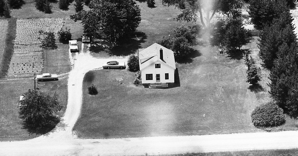 Vintage Aerial photo from 1972 in Barry County, MI