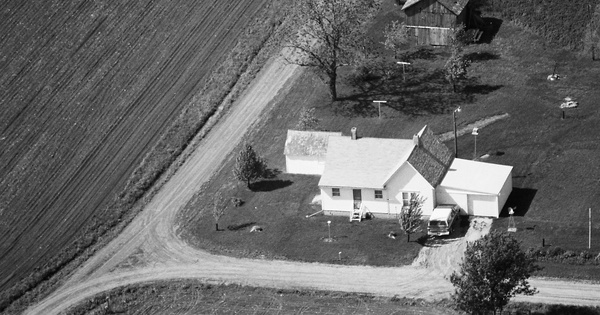 Vintage Aerial photo from 1985 in Ringgold County, IA