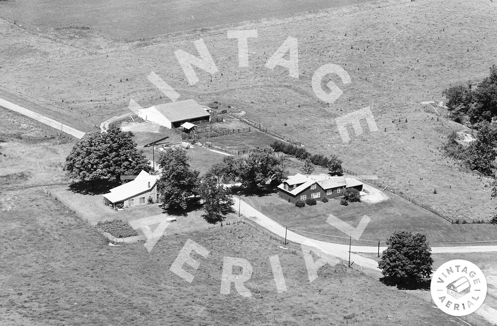 Vintage Aerial Indiana Parke County 1979 12DPA14