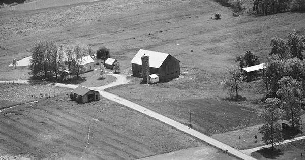 Vintage Aerial photo from 1978 in Ohio County, IN