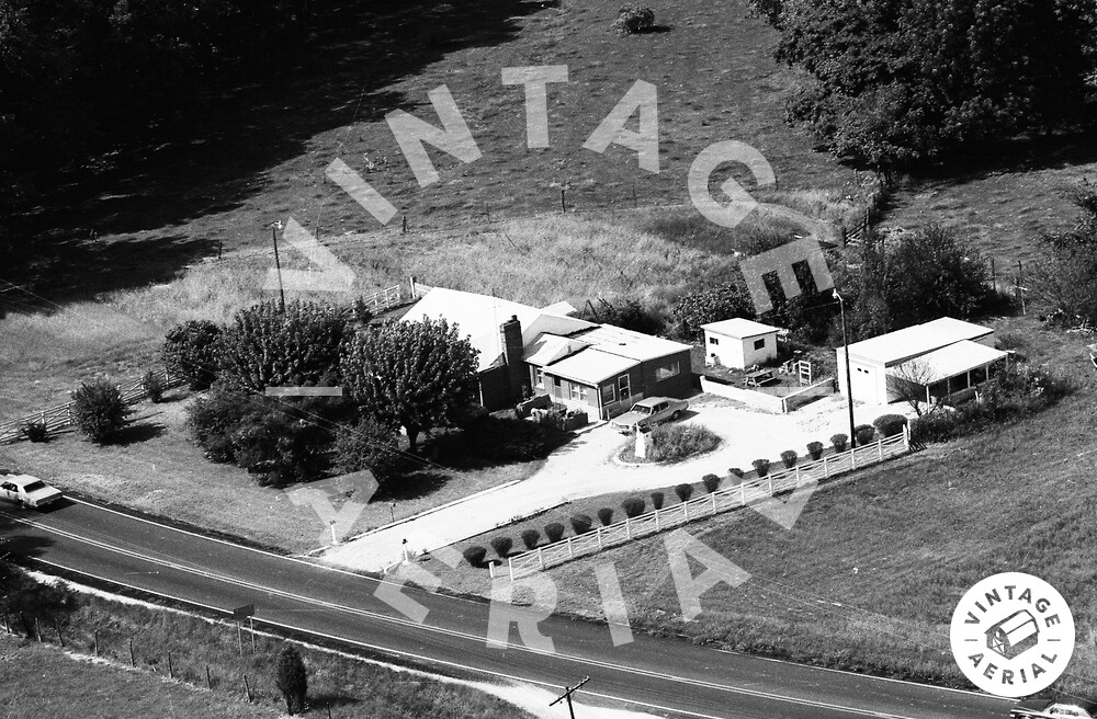 Vintage Aerial Indiana Knox County 1973 13TKO1