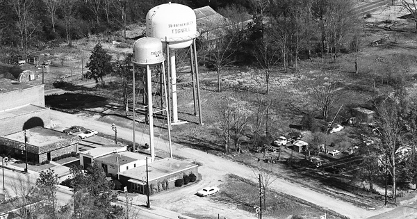 Vintage Aerial photo from -1986 in Wilcox County, GA