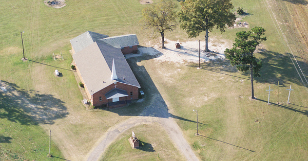 Vintage Aerial photo from 2001 in Bullock County, AL