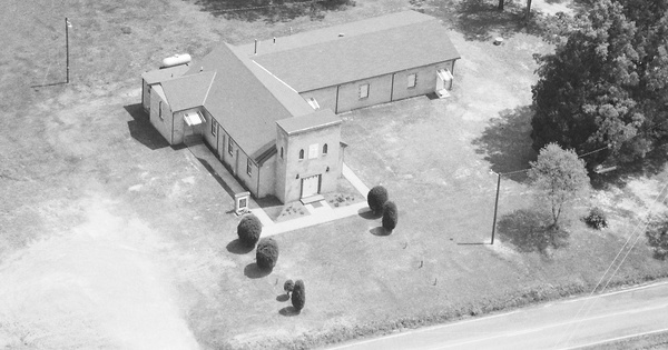 Vintage Aerial photo from 2000 in Brunswick County, VA