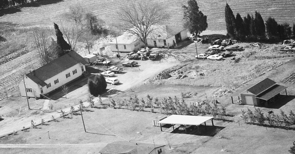 Vintage Aerial photo from 1988 in Halifax County, VA