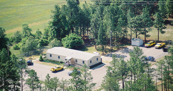 Vintage Aerial photo from 2002 in Moore County, NC