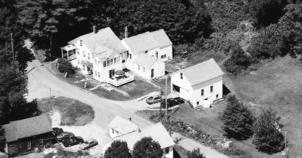 Vintage Aerial photo from 1988 in Cheshire County, NH