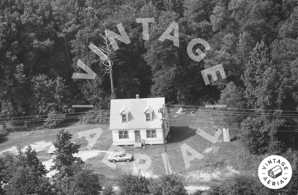 Vintage Aerial Virginia Westmoreland County 1987 6FWL23