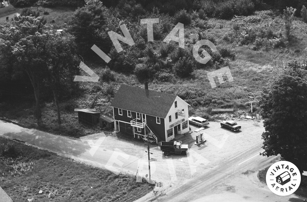 Vintage Aerial Maine Kennebec County 1967 20FKE8