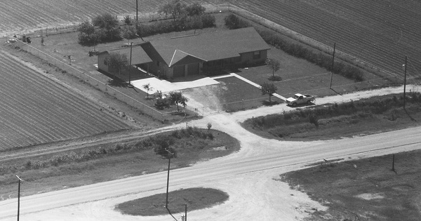 Vintage Aerial photo from 1997 in Hidalgo County, TX