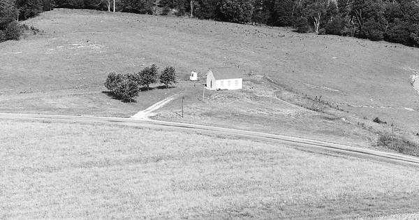 Vintage Aerial photo from 1974 in Scotland County, MO