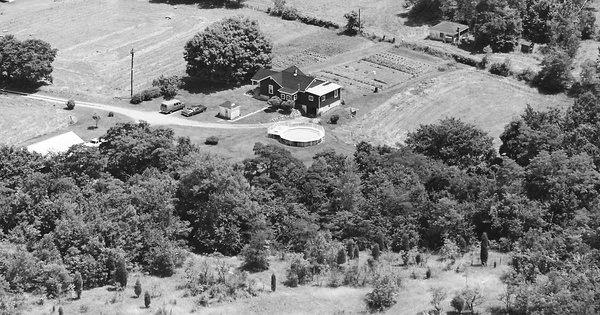 Vintage Aerial photo from 1982 in Butler County, OH