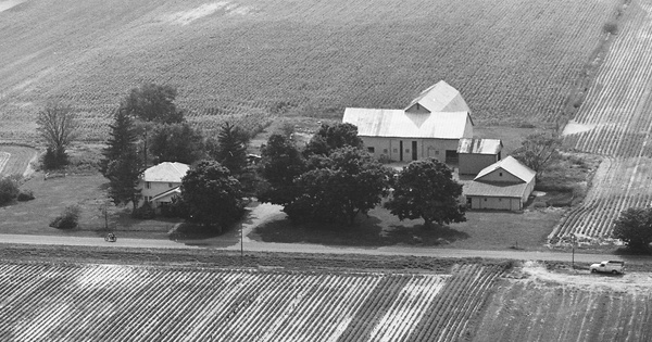 Vintage Aerial photo from 1981 in Allen County, OH