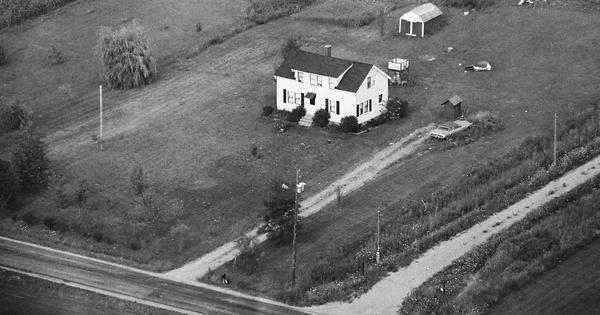 Vintage Aerial photo from 1982 in Medina County, OH