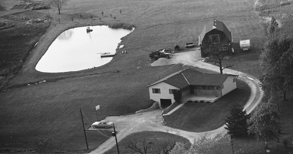 Vintage Aerial photo from 1979 in Delaware County, OH