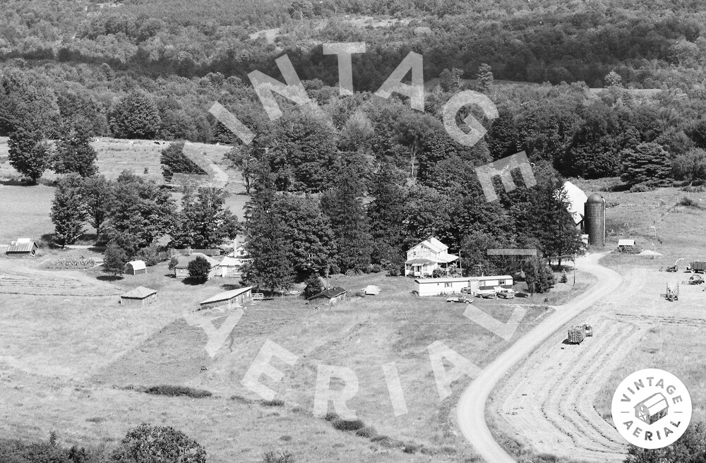 Vintage Aerial New York Chenango County 1984 41KCO30