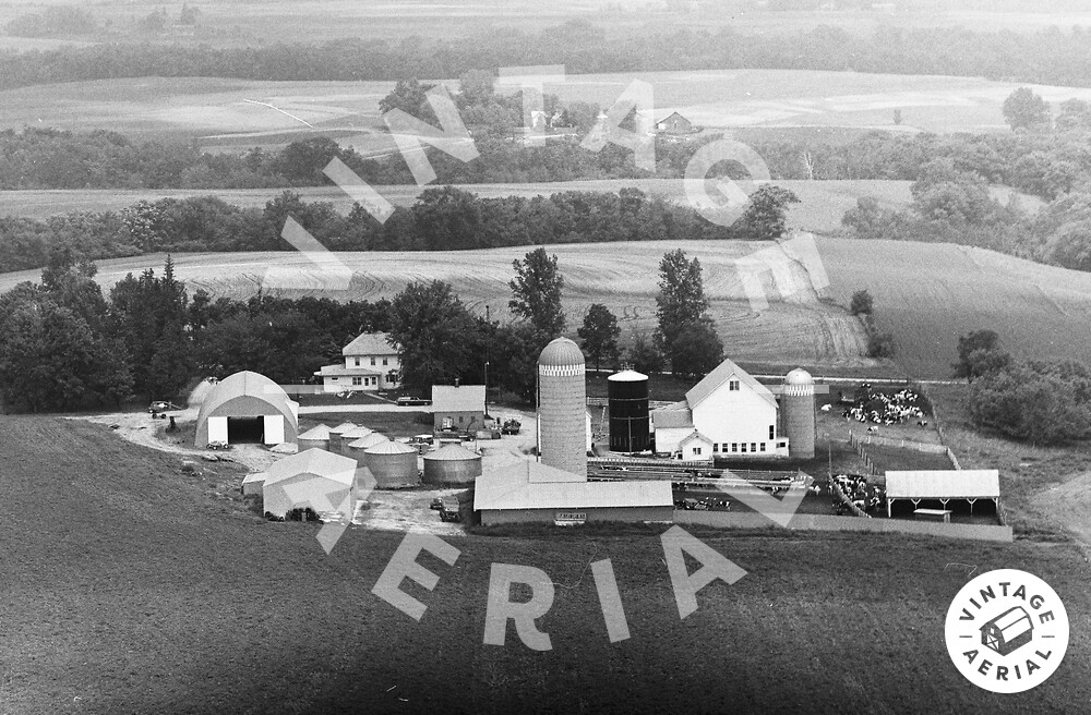 Vintage Aerial Minnesota Wabasha County 1974 22IWA5