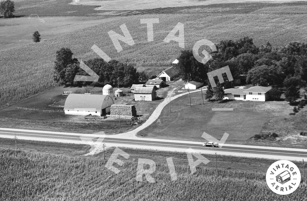 Vintage Aerial Minnesota Watonwan County 1967 31MWAT29