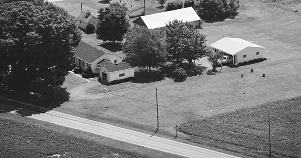 Vintage Aerial photo from 1981 in Lorain County, OH
