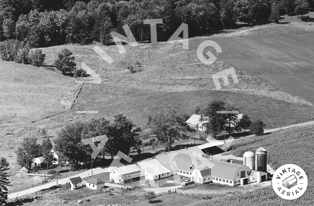 Vintage Aerial Vermont Franklin County 1966 13QFR21