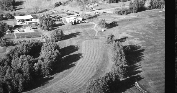 Vintage Aerial photo from 1990 in Broome County, NY