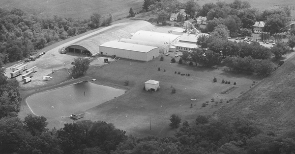 Vintage Aerial photo from 1980 in Morrow County, OH